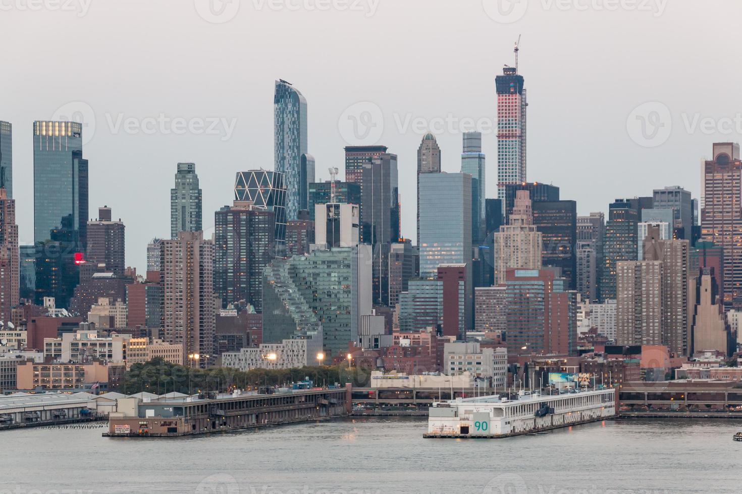 skyline van Manhattan foto