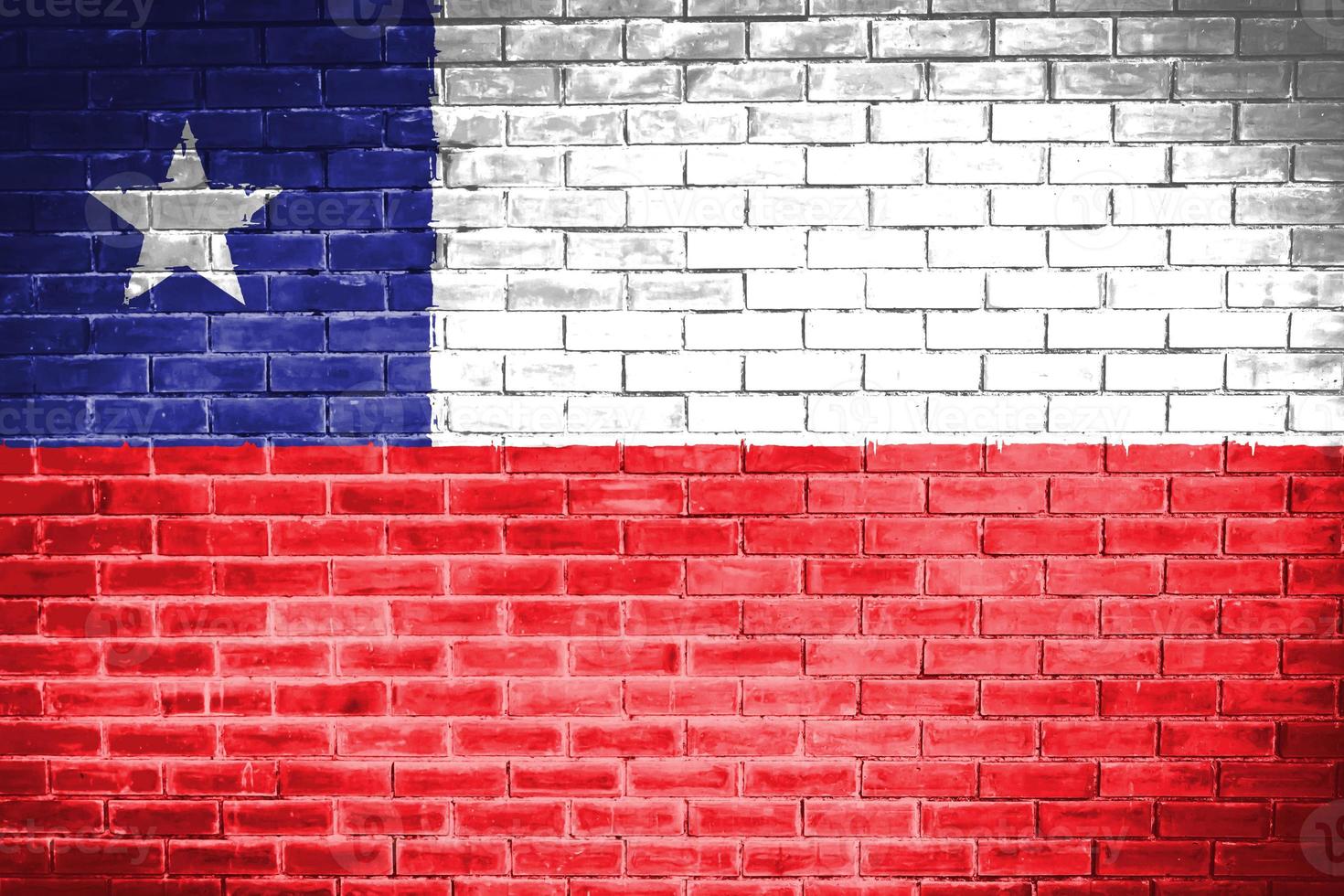 chili vlag muur textuur achtergrond foto