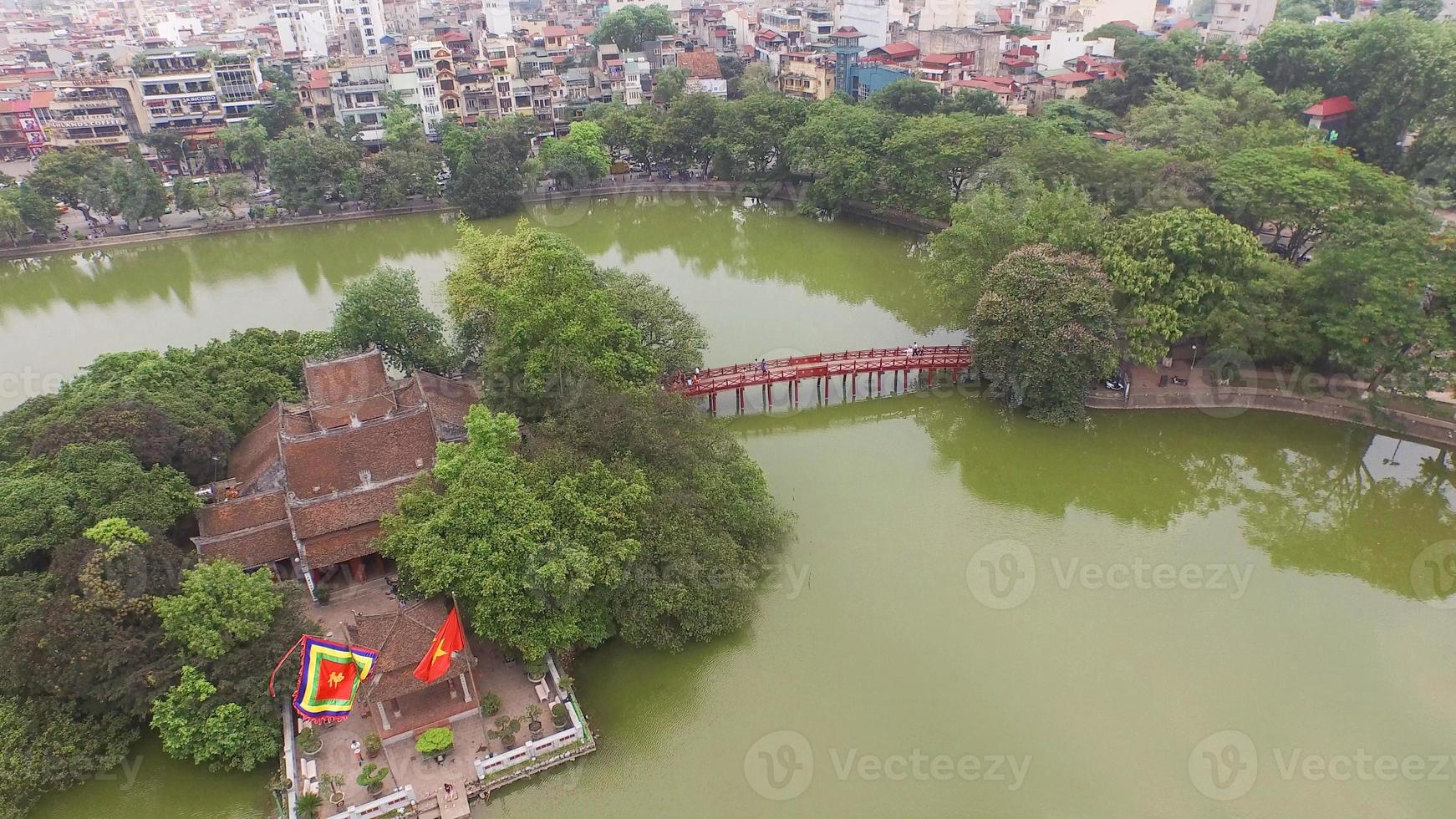 Hoan Kiem Lake Hanoi foto