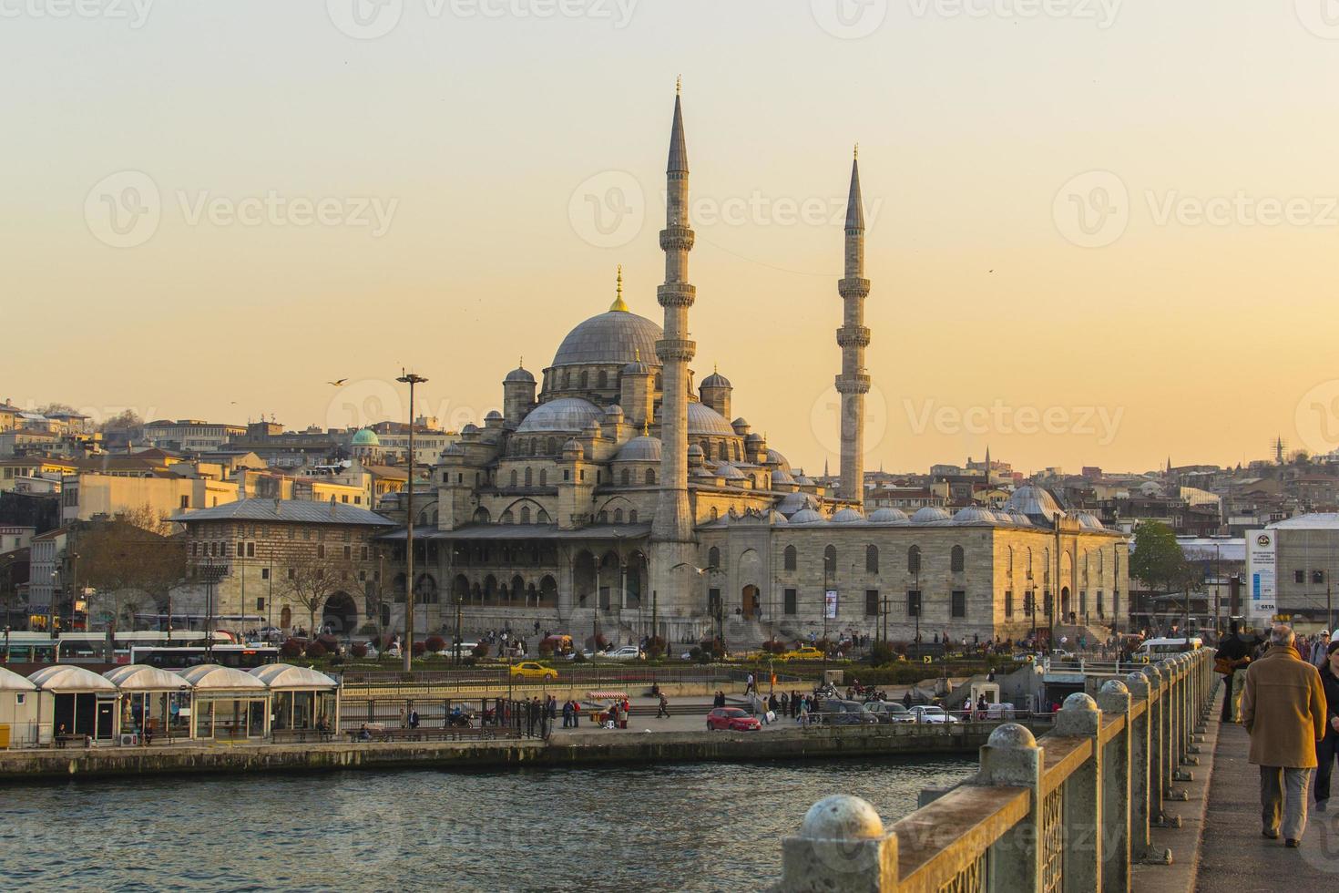 nieuwe moskee in Istanbul (Turkije) foto