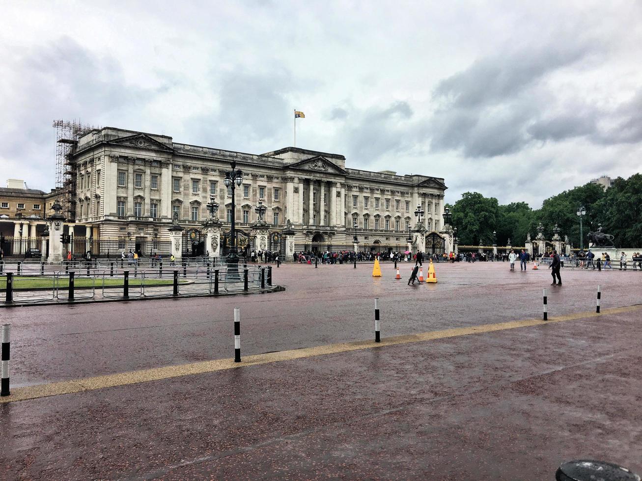 londen in het Verenigd Koninkrijk in 2020. een uitzicht op Buckingham Palace foto