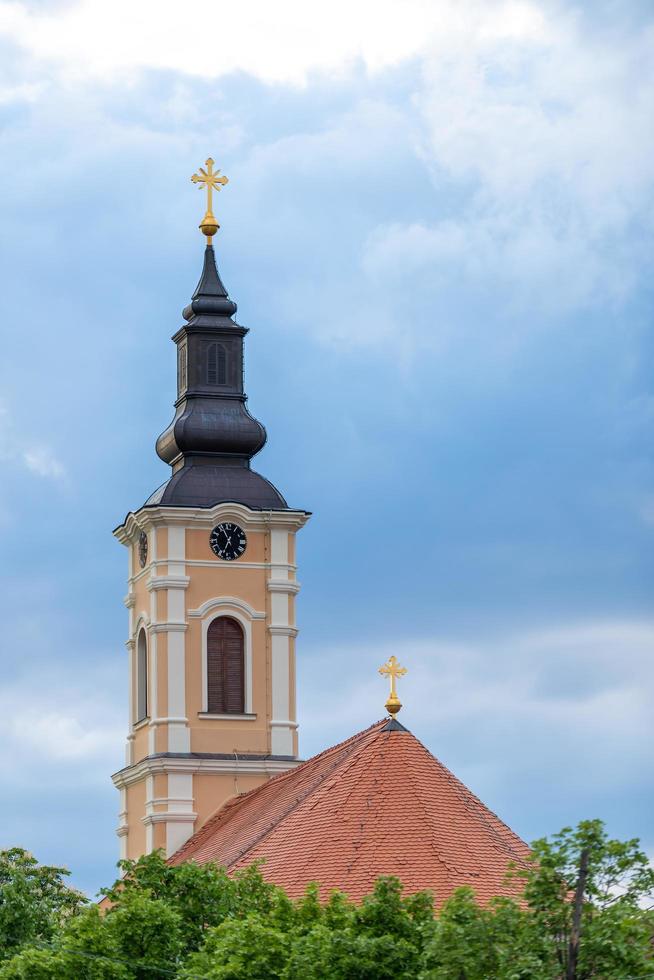 orthodoxe kerktoren foto