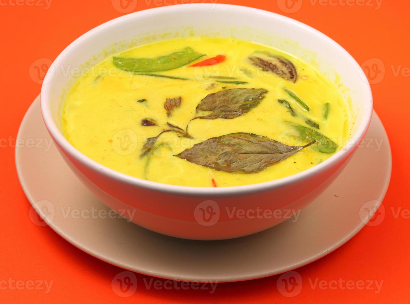 groene curry van Thailand foto