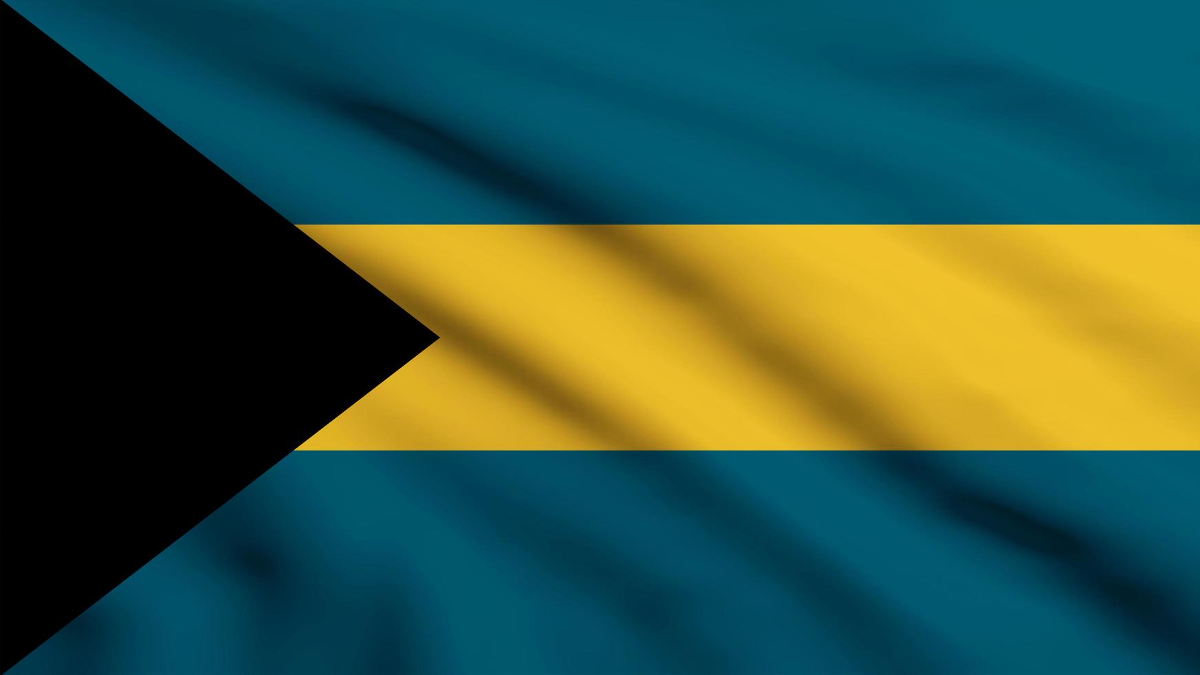 Bahama's nationale vlag wallpaper achtergrond foto