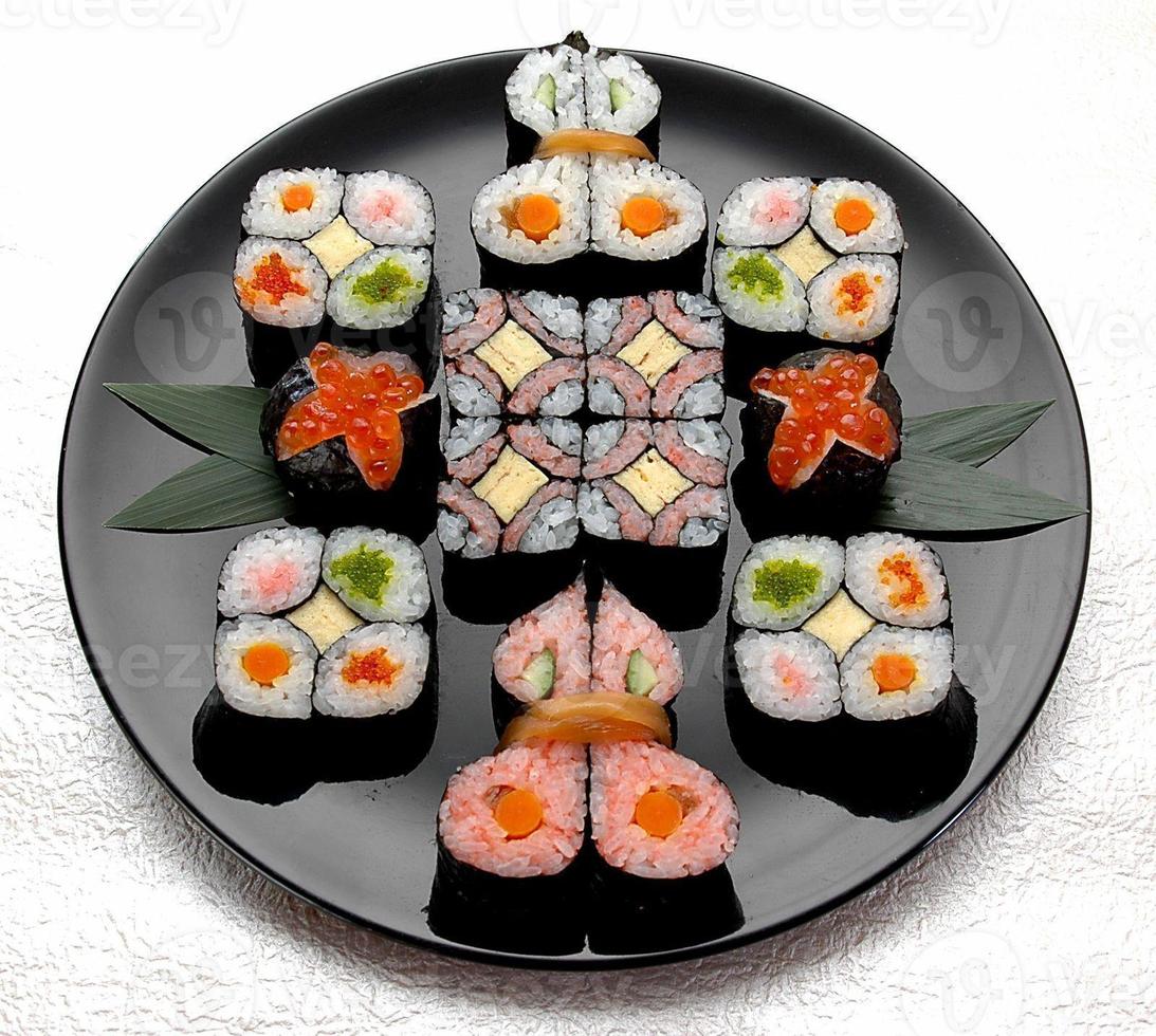 heerlijke sushi-foto's foto