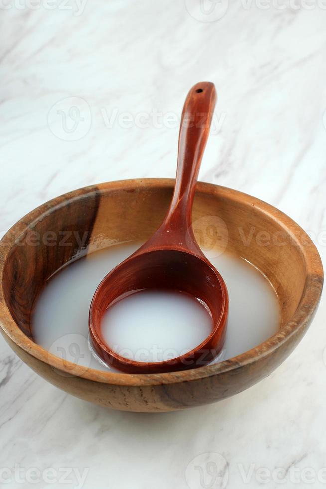 Koreaanse traditionele drank, sikhye, zoete rijstdrank foto