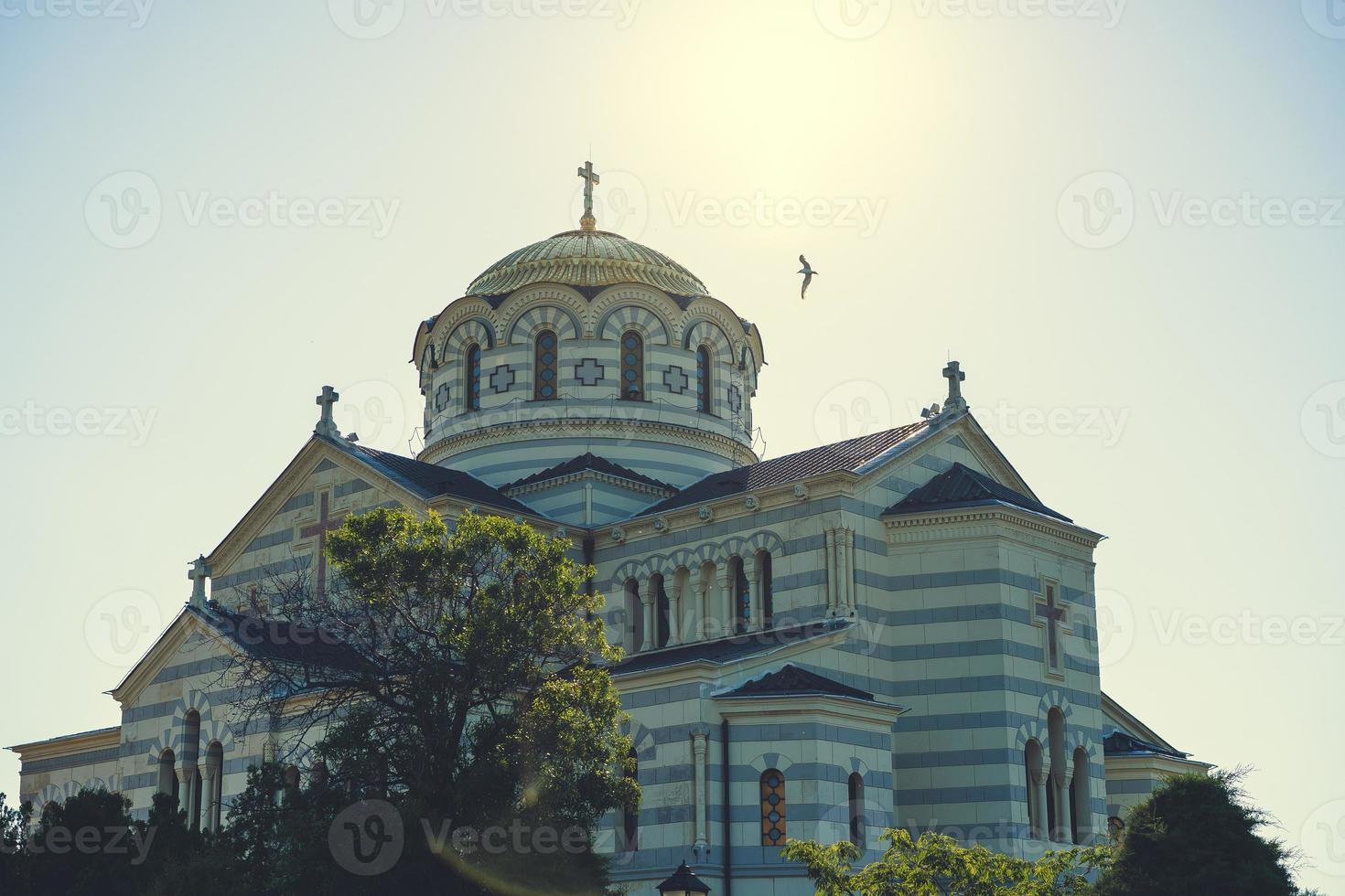 sebastopol krim. vladimirkathedraal in Chersonesos. foto