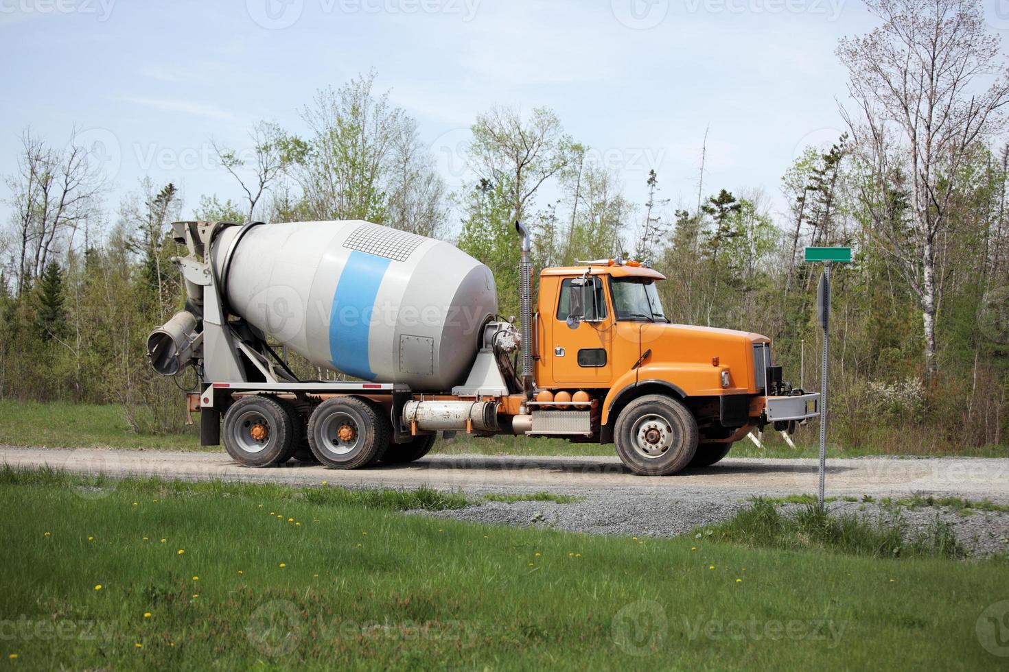 cement vrachtwagen foto