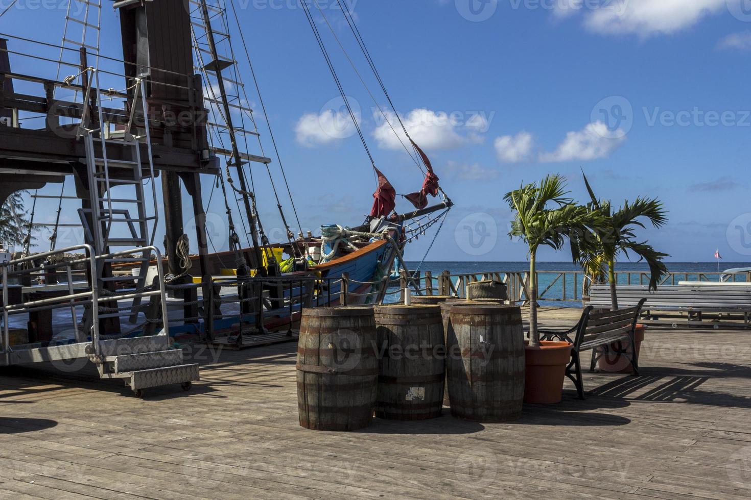 commercieel piratenschip foto