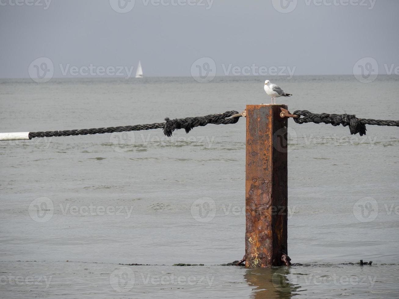 de stad cuxhaven aan de Noordzee in duitsland foto