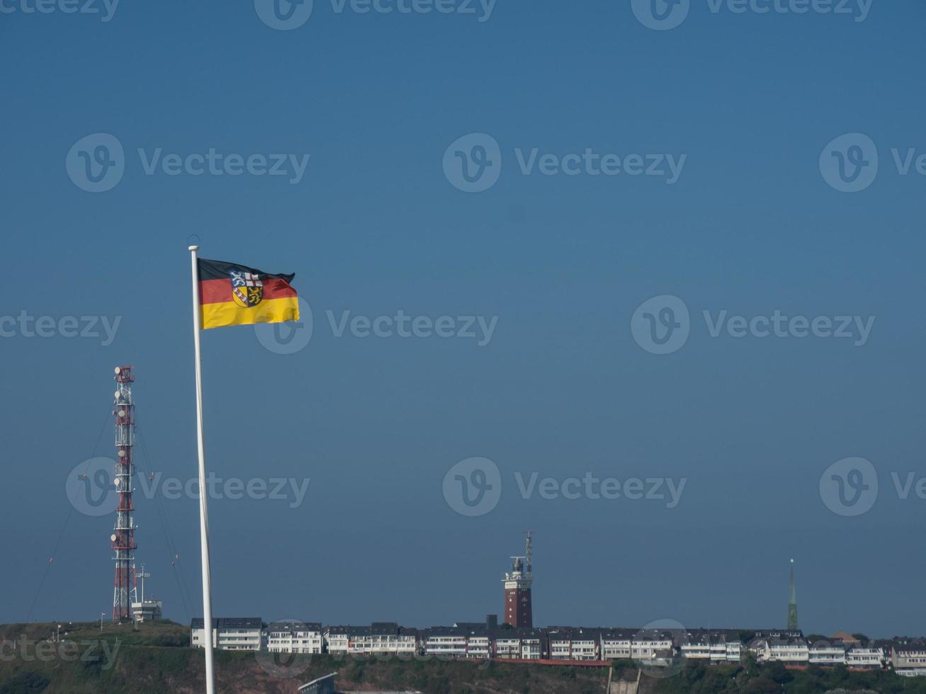 het eiland Helgoland foto