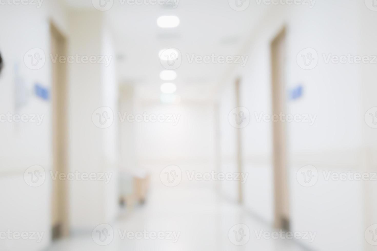 abstract vervagen ziekenhuis kliniek interieur medische achtergrond foto