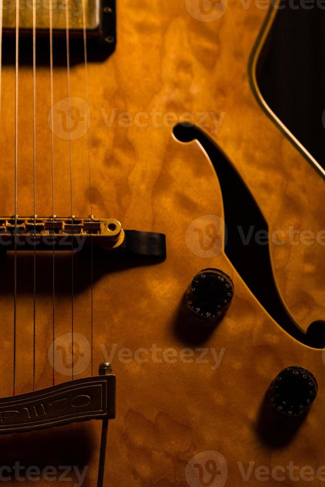 gitaar close-up foto