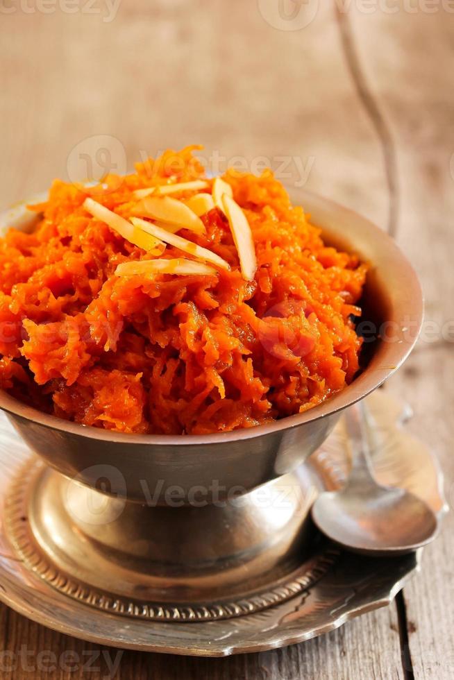 wortel halwa - Indiaas eten foto