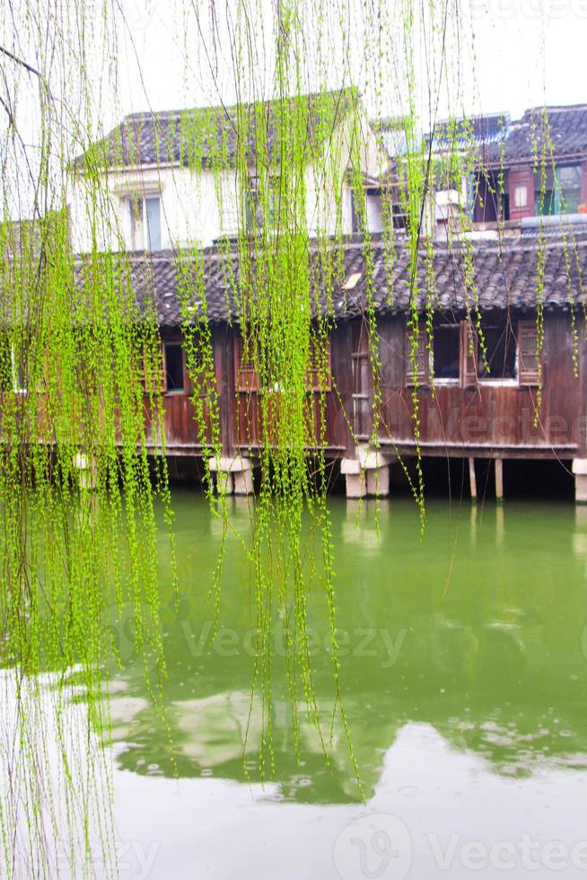 prachtige Chinese waterstad foto