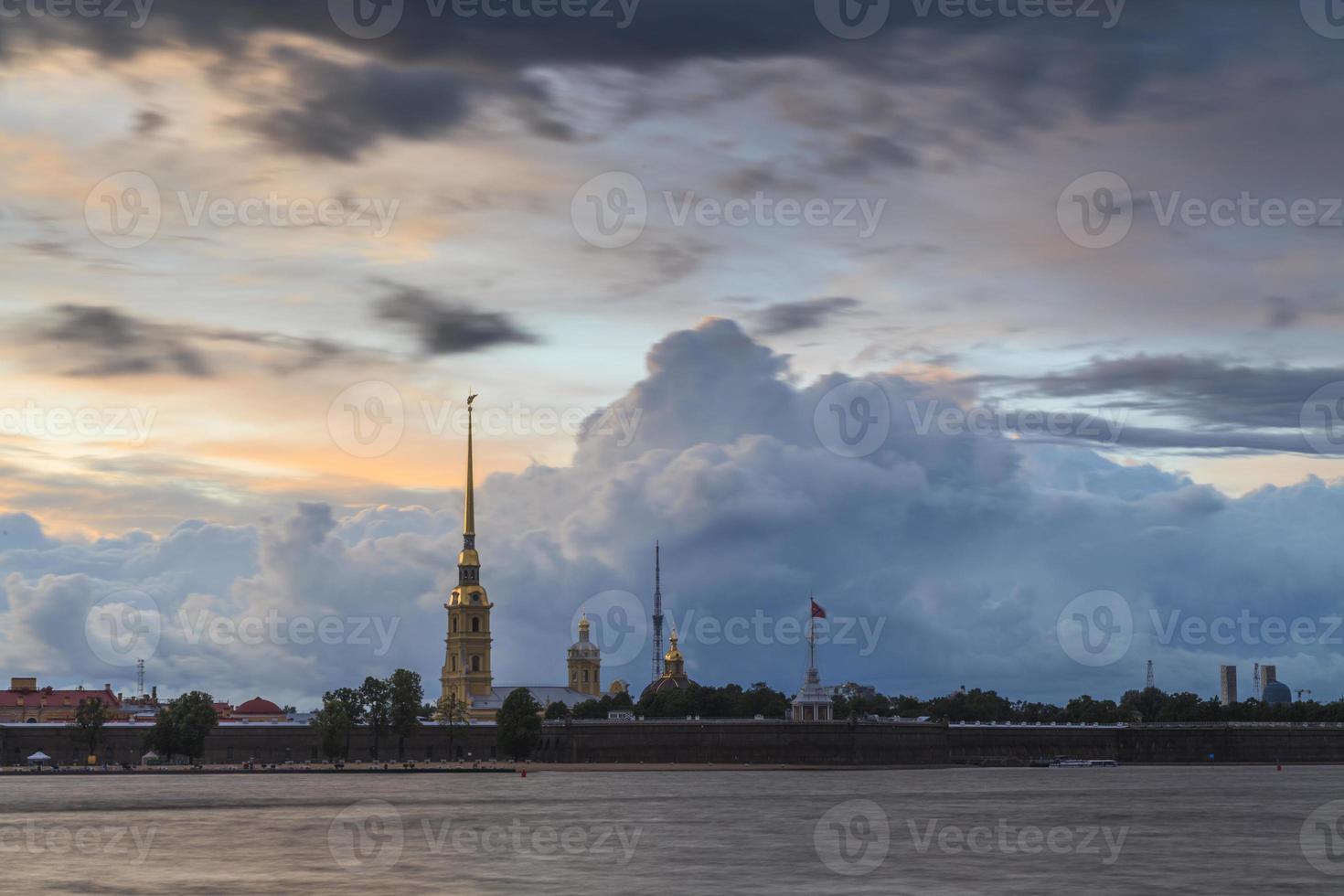 Peter en Paul Fort. st. Petersburg. Rusland. foto