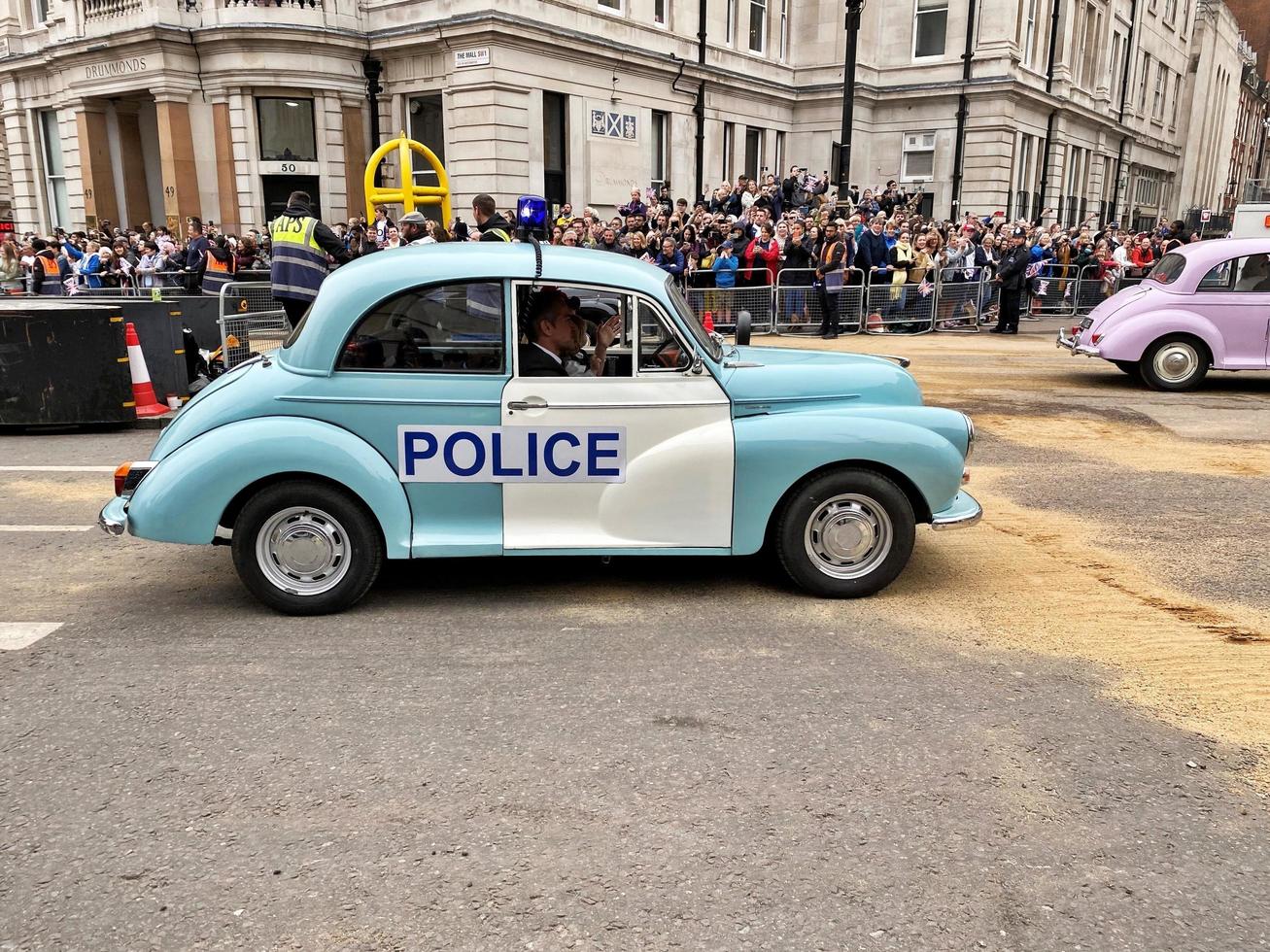 londen in het verenigd koninkrijk in juni 2022. een zicht op de platina jubileumparade in londen foto