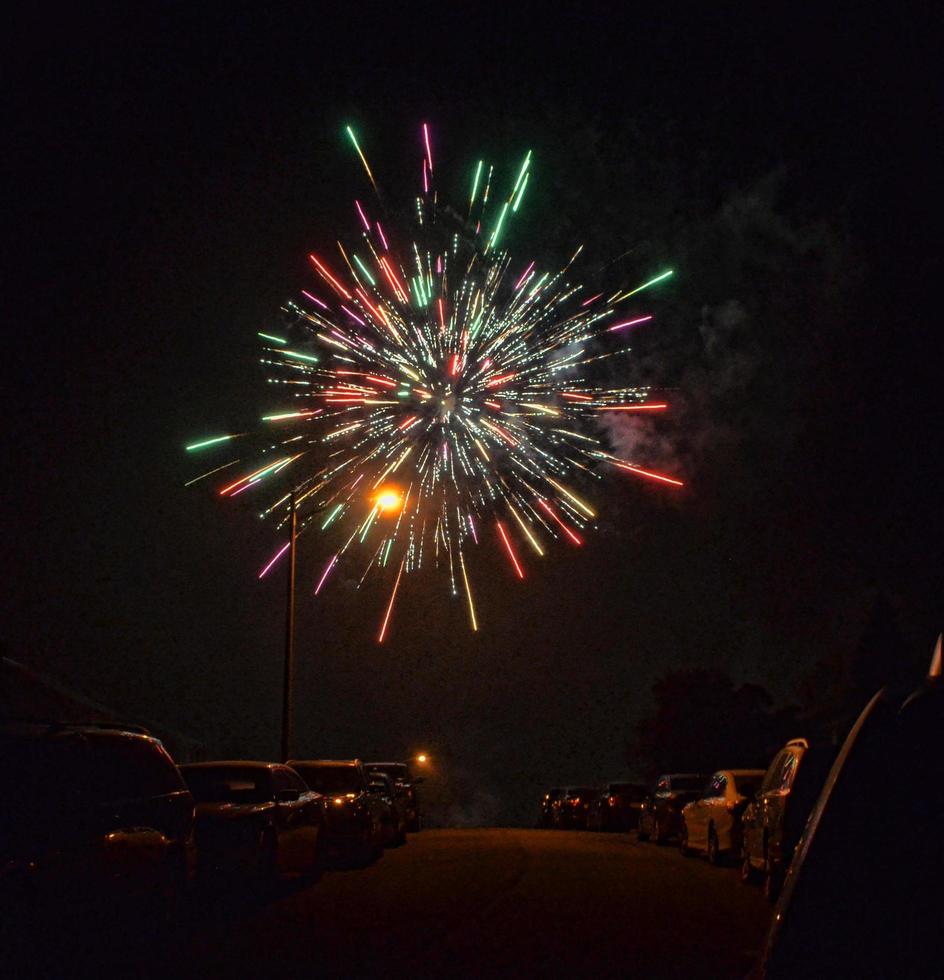 4 juli vuurwerk foto