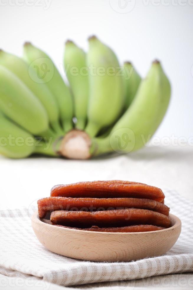 gedroogde banaan foto