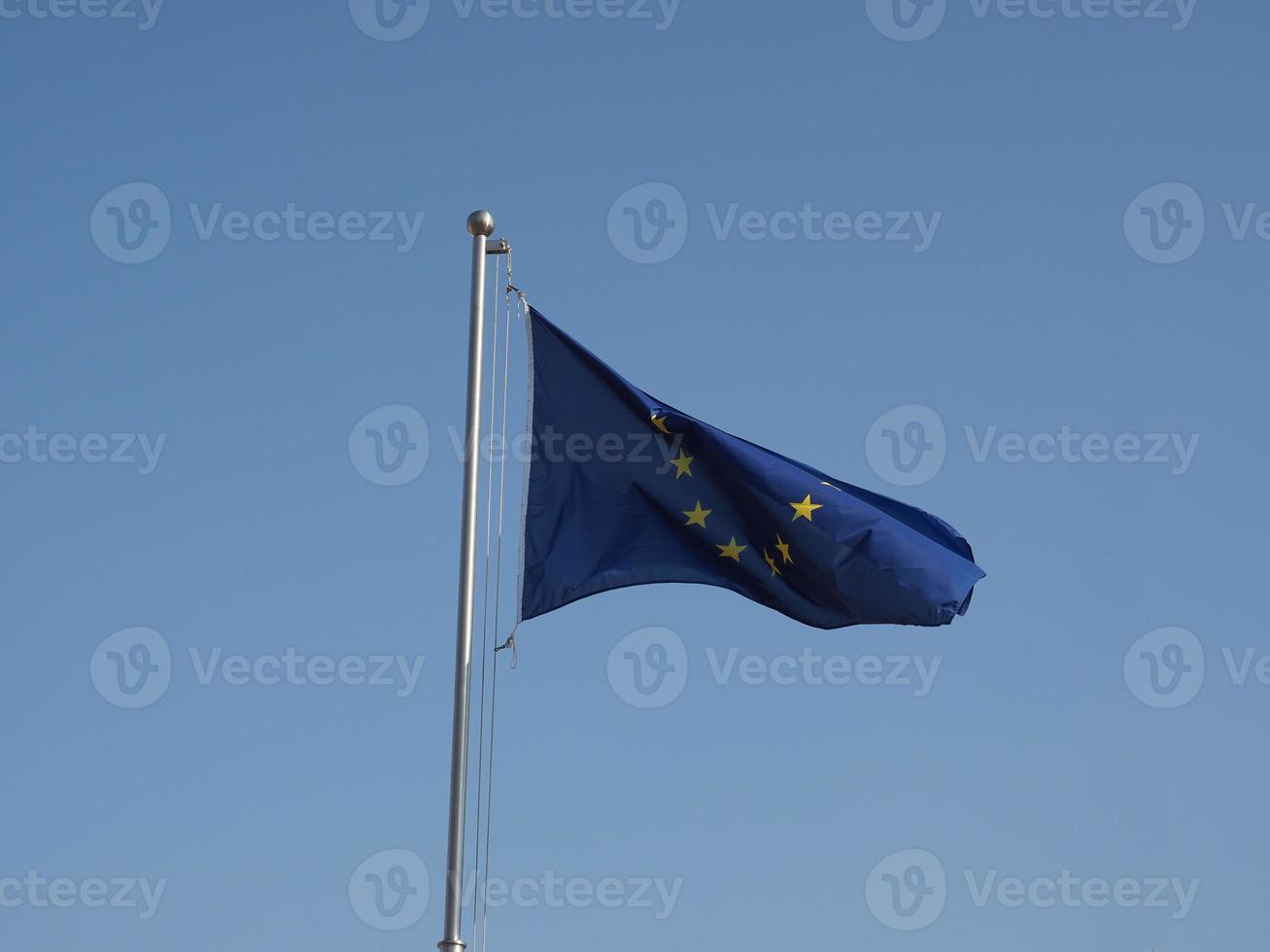 vlag van de europese unie eu foto