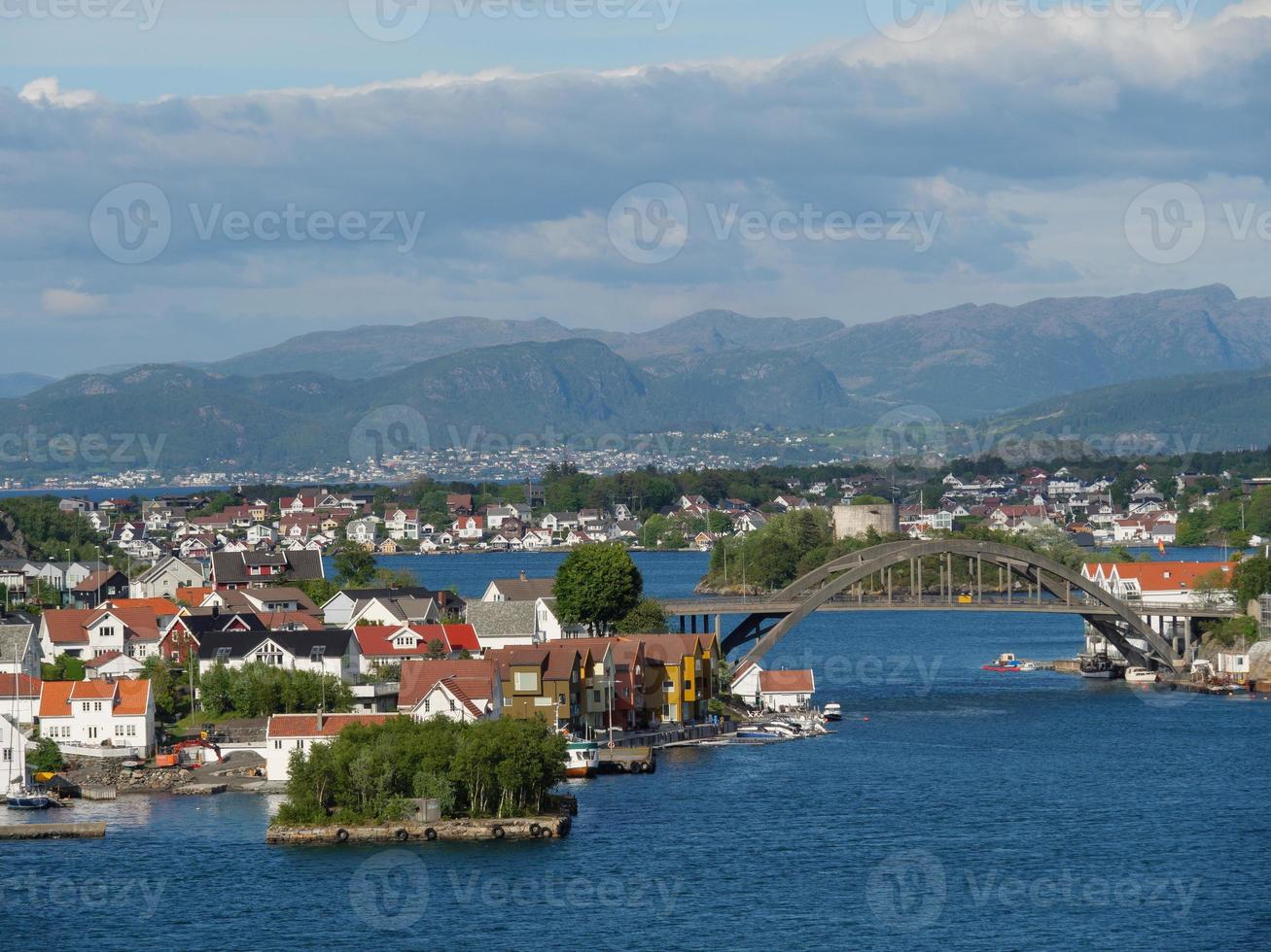 de stad stavanger foto