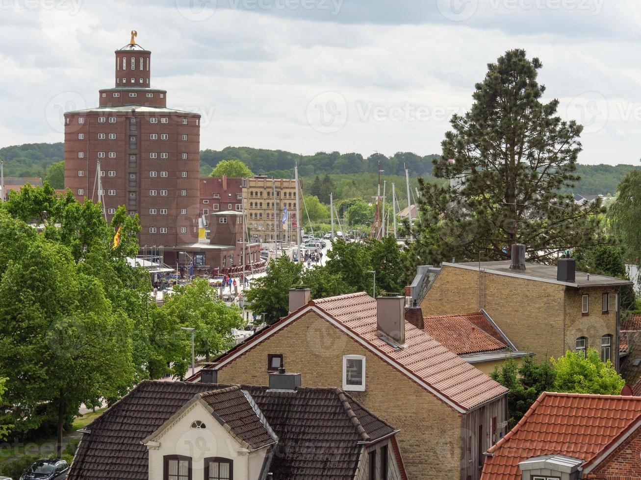 eckernfoerde aan de Oostzee foto