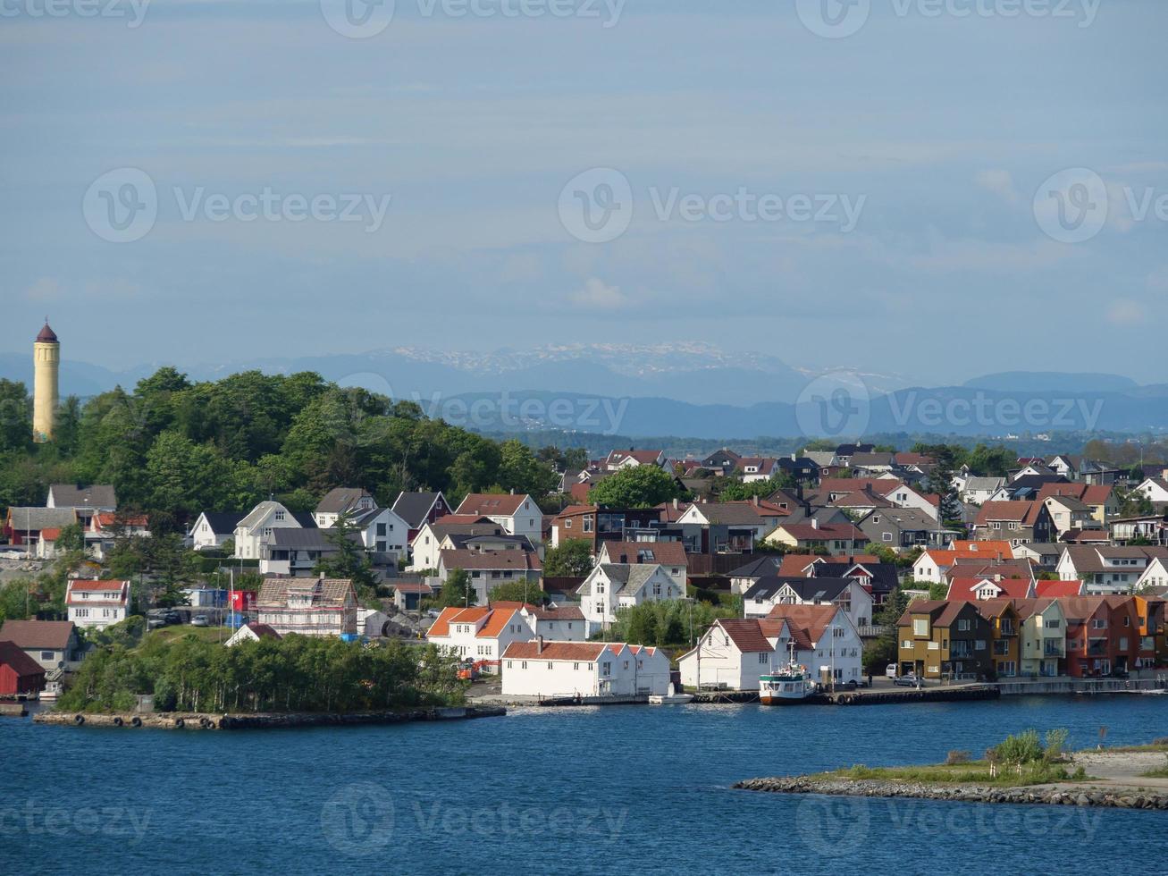 de stad stavanger foto