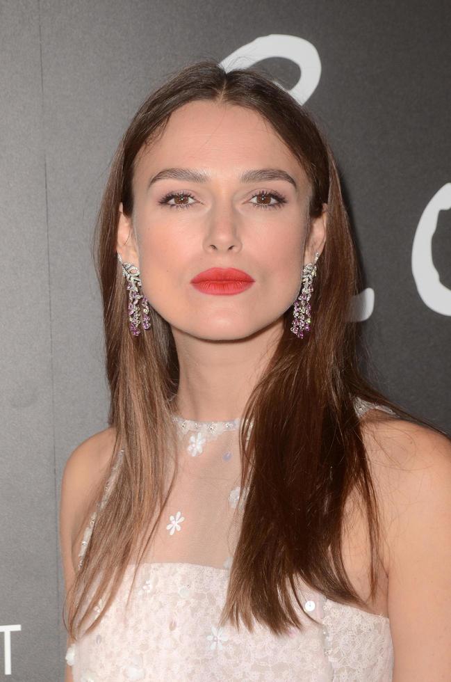 los angeles 14 sep - kiera knightley bij de speciale vertoning van colette in het samuel goldwyn theater op 14 september 2018 in beverly hills, ca foto