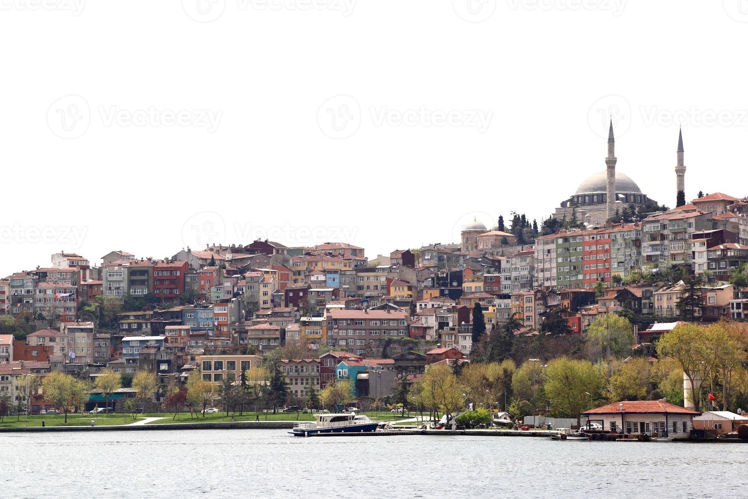 skyline van istanbul foto