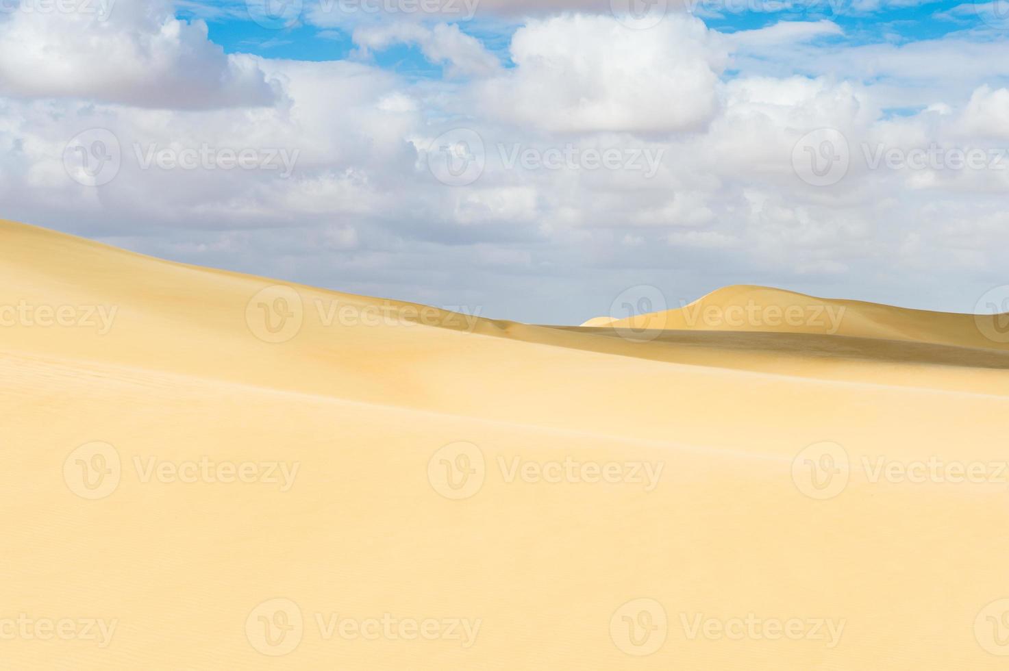 woestijn in Egypte foto