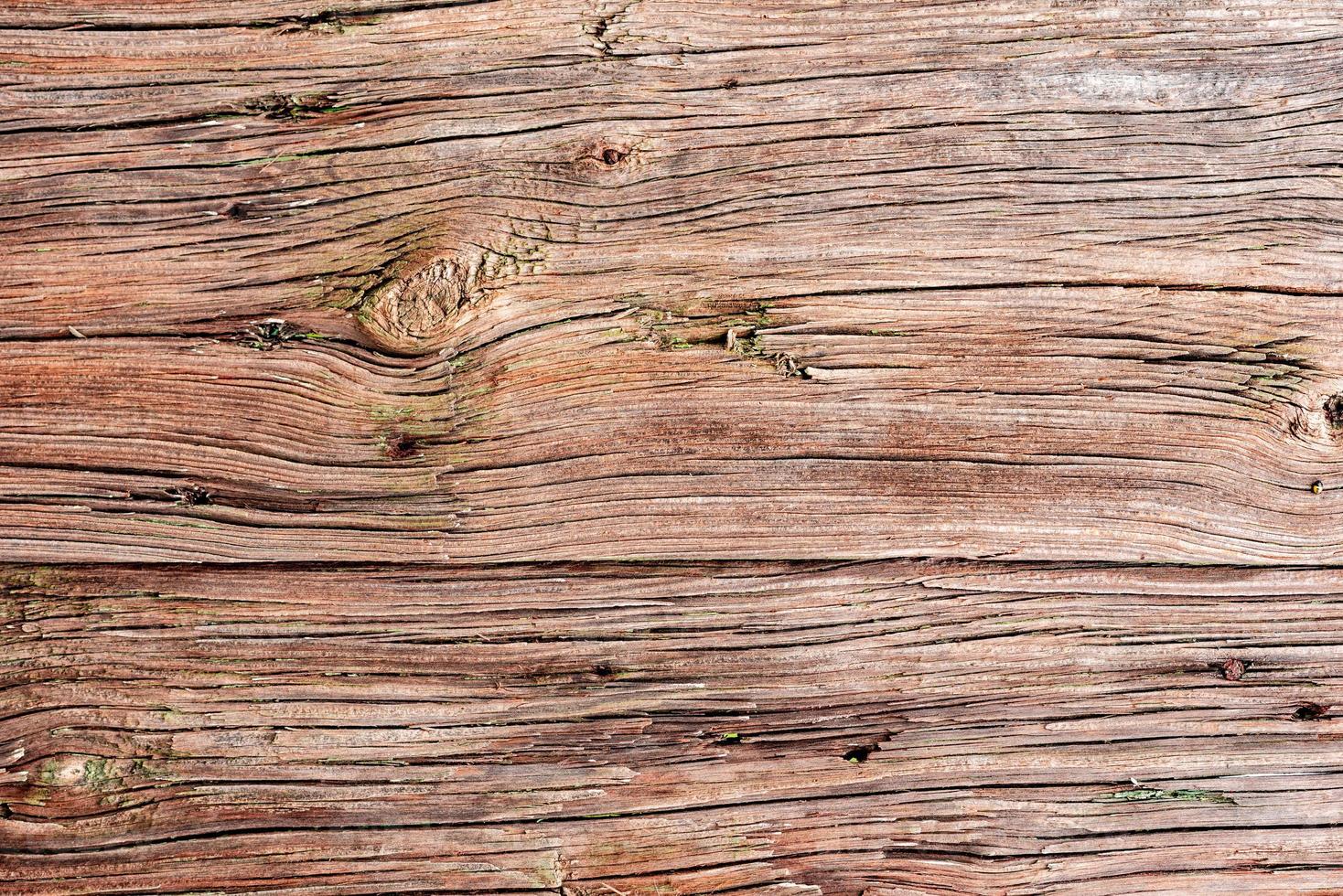 houten structuur met krassen en scheuren. het kan als achtergrond worden gebruikt foto