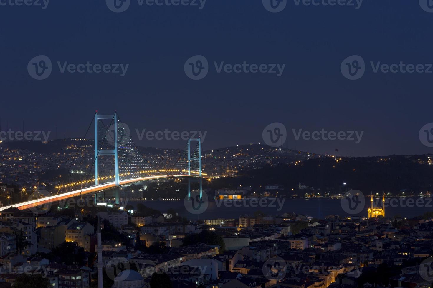 Bosporus-brug (Boğaziçi Köprüsü) foto