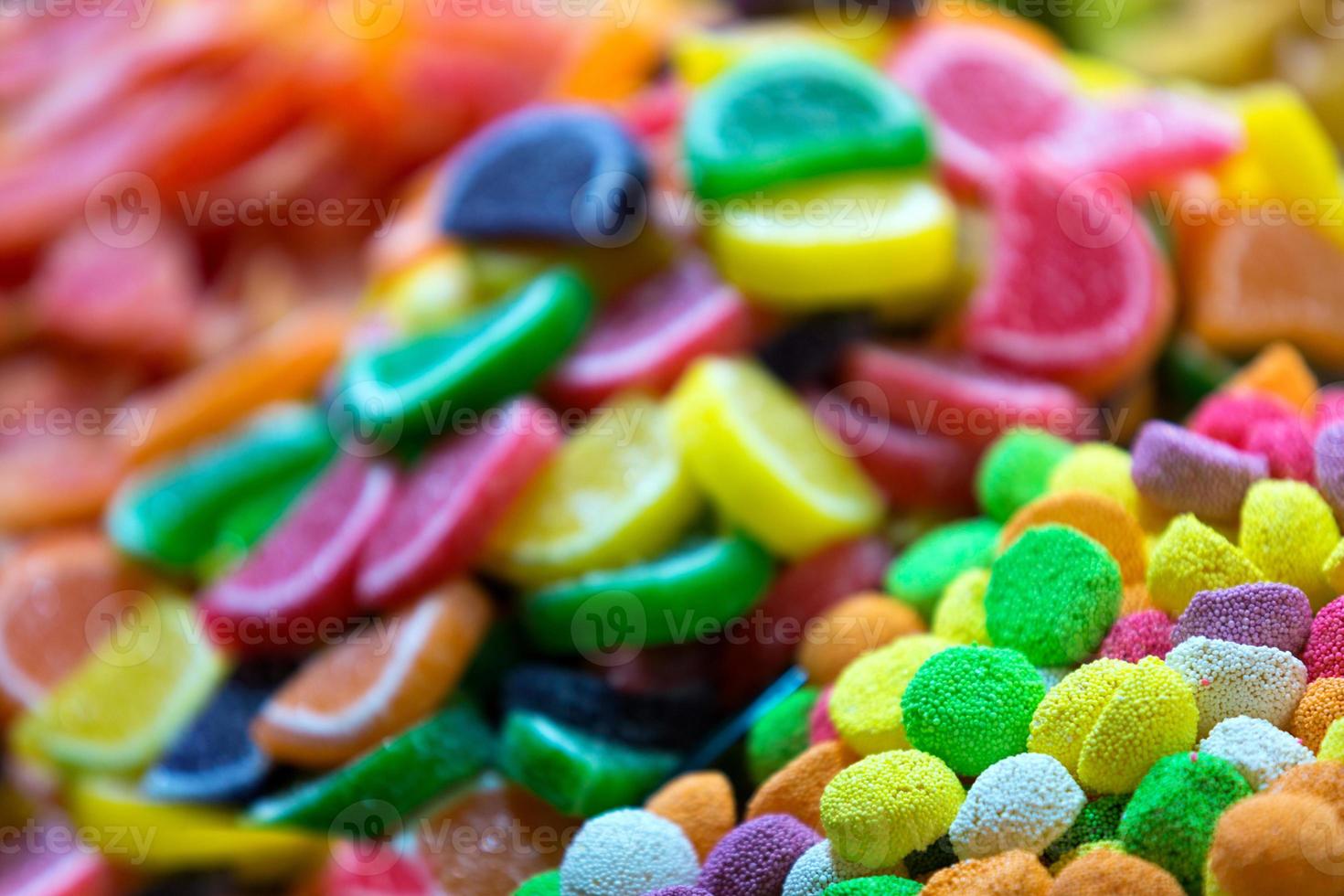 kleurrijke snoepjes foto