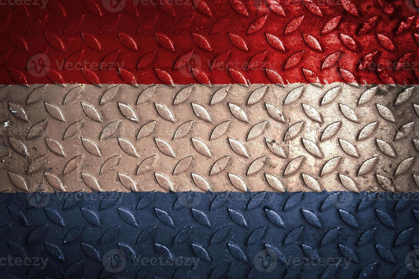 luxemburgse vlag metalen textuur statistiek foto