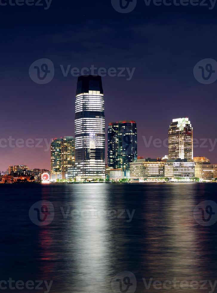 stedelijke stad nachtbeeld foto