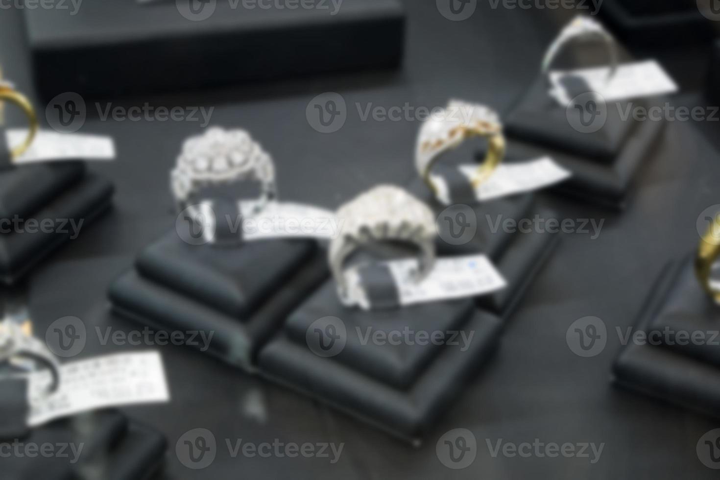 sieraden diamant winkel etalage foto