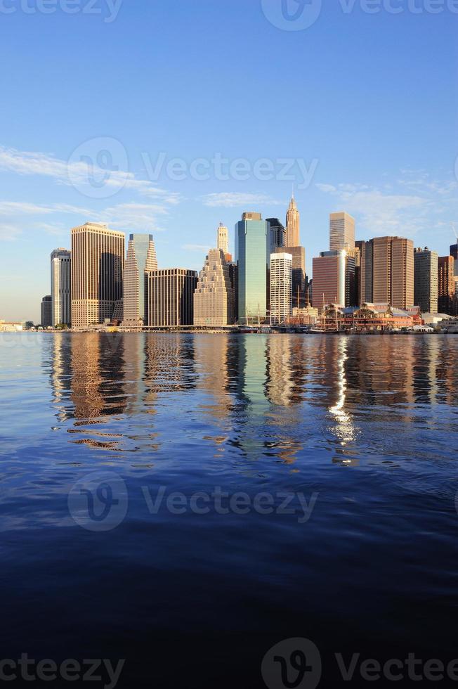 New York City Manhattan panorama foto