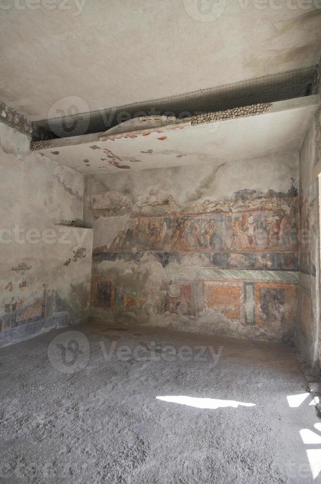 archeologische vindplaats pompeii in pompeii foto