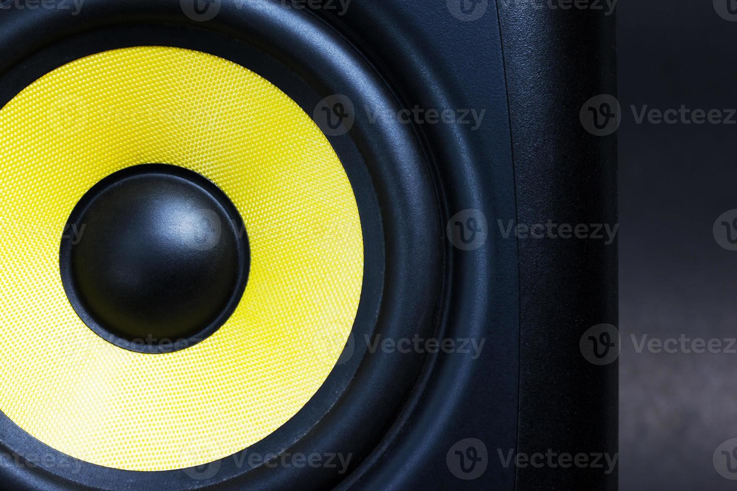audio-luidspreker close-up foto