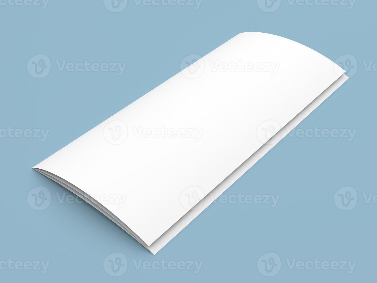 folder blanco gevouwen wit papier brochure foto