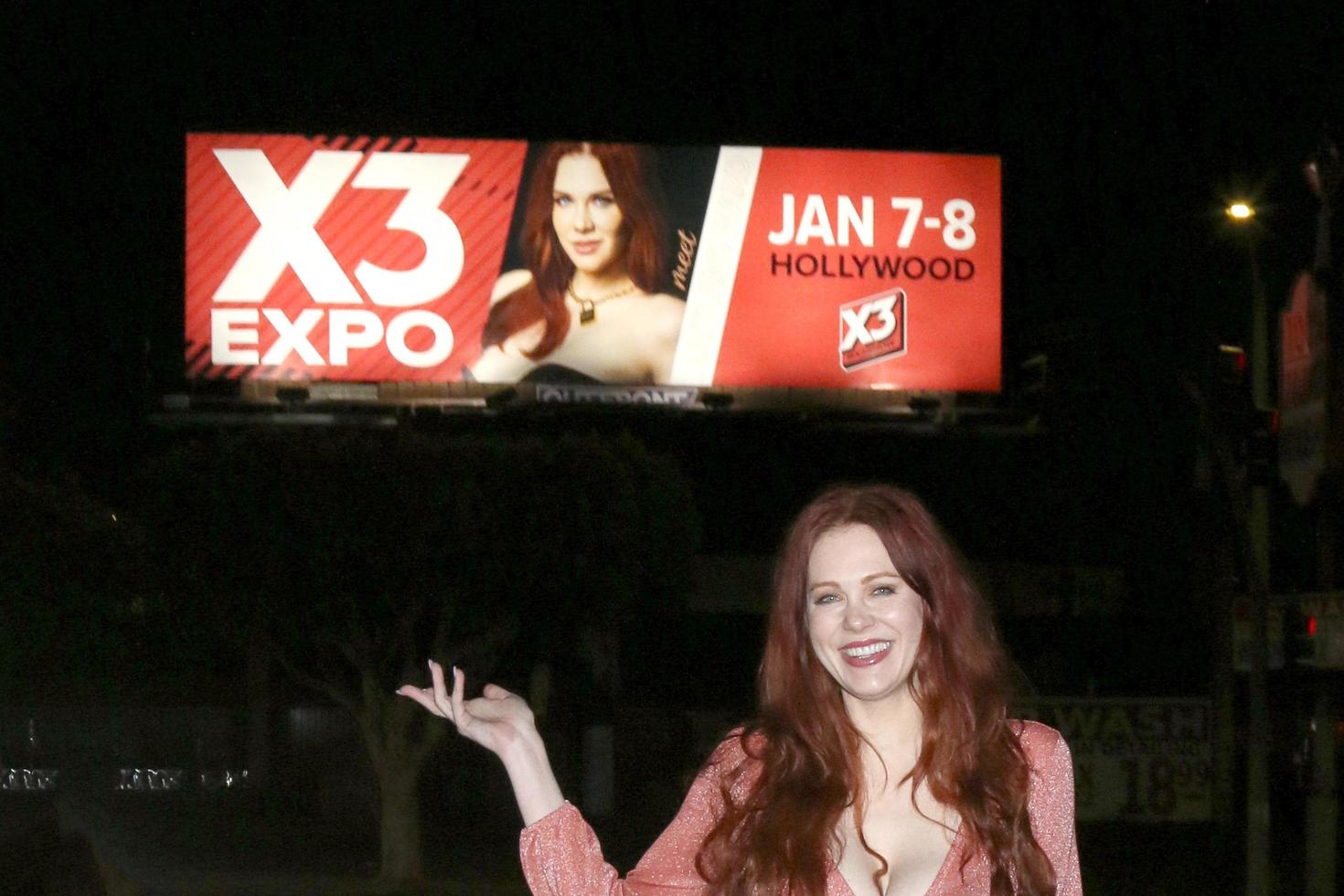 los angeles 28 dec - Maitland ward bij de promoot verschijning op x3 expo in hollywood en vermont op 28 december 2021 in los angeles, ca foto