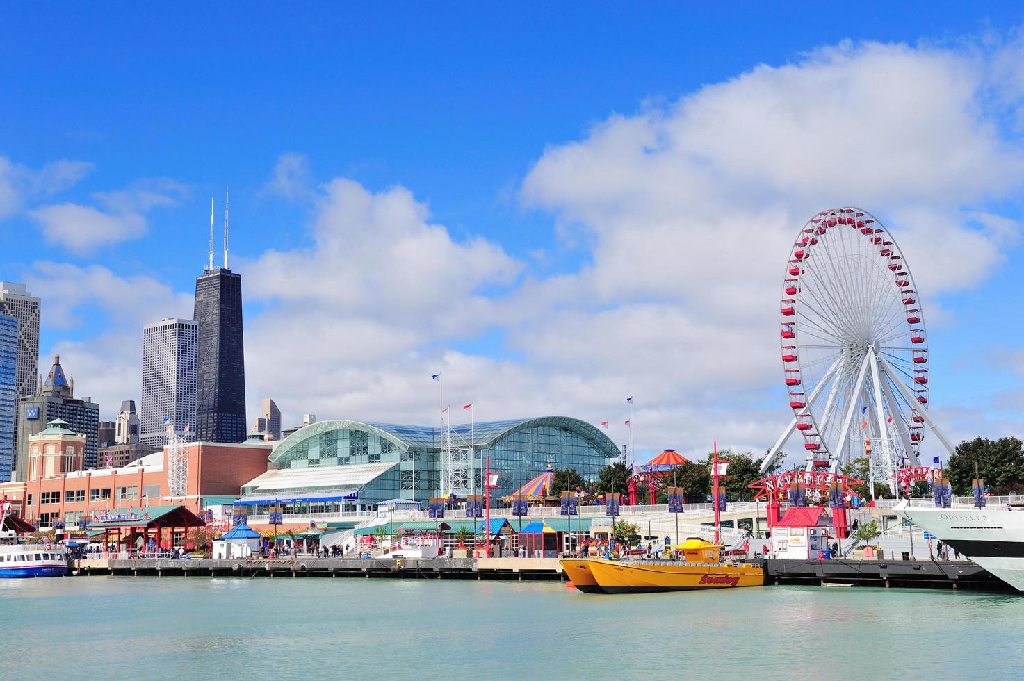 chicago, il, 2011 - chicago marine pier foto