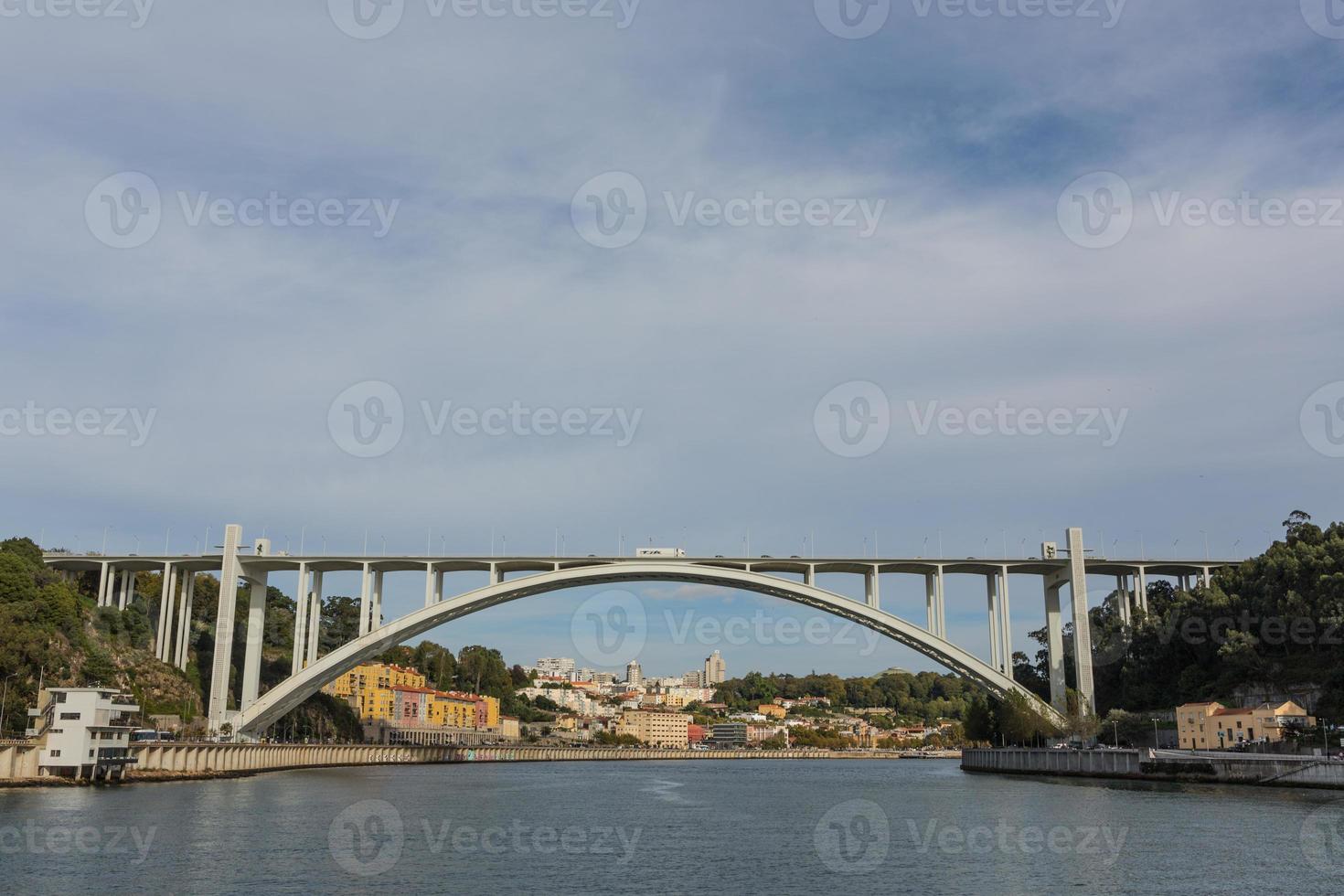 brug, porto, rivier, portugal foto