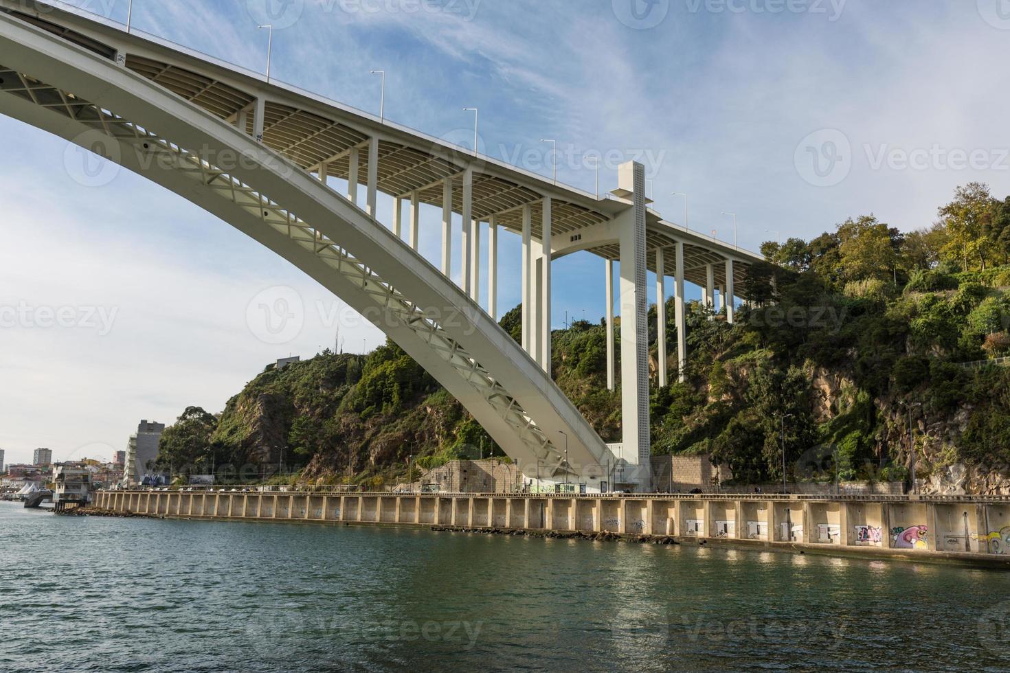 brug, porto, rivier, portugal foto