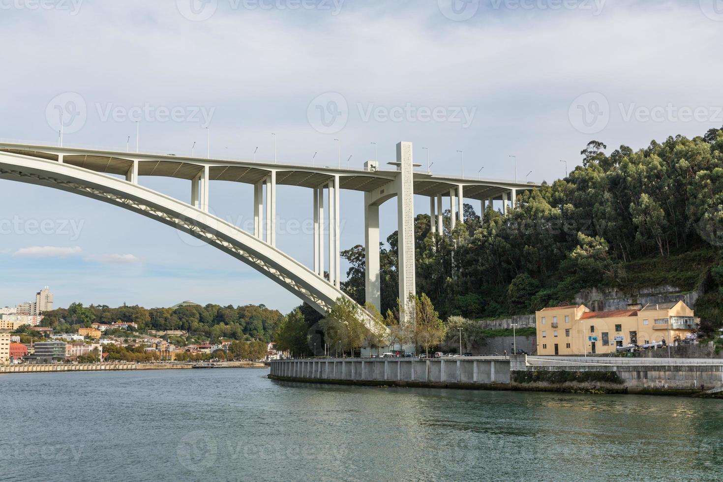 brug, porto, rivier, portugal foto