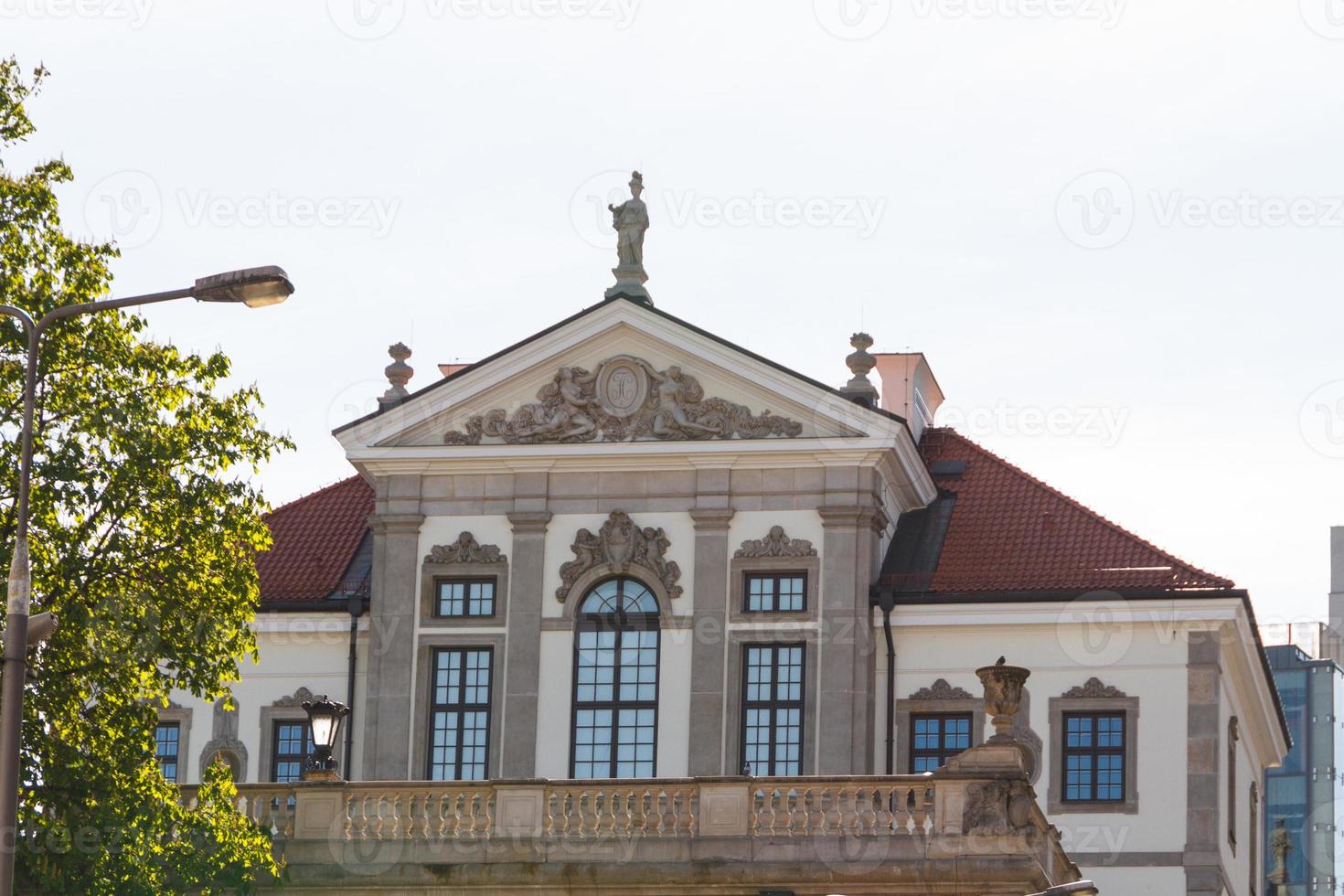 museum van frederick chopin. barok paleis in Warschau... beroemde Nederlandse architect tylman van gameren. foto