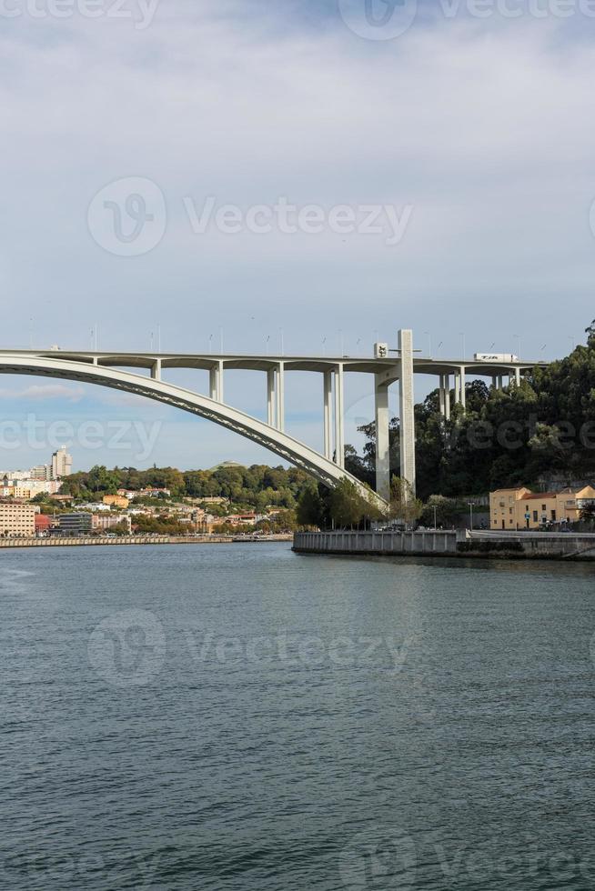 brug, porto, rivier, portugal foto