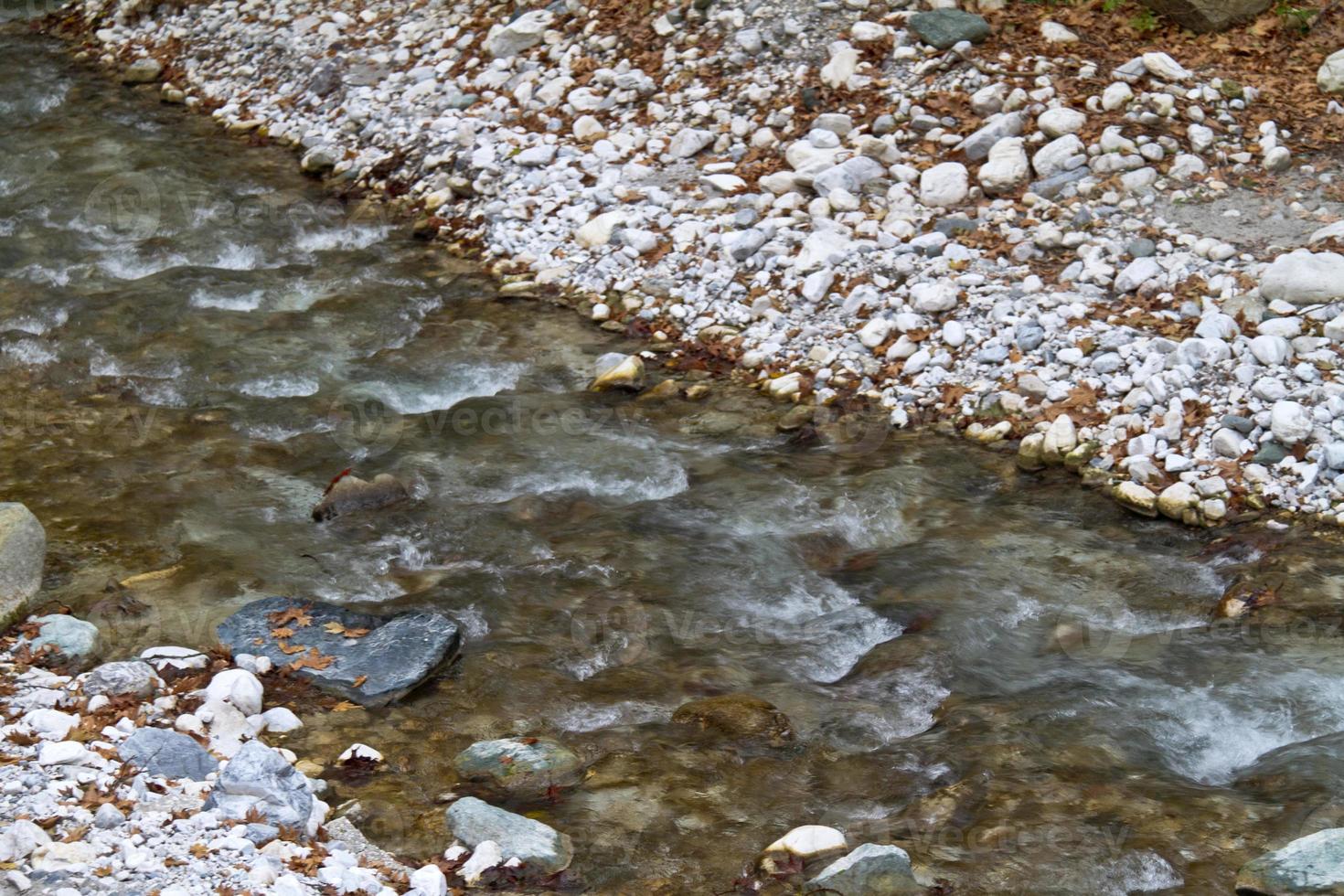 waterval in griekenland. foto