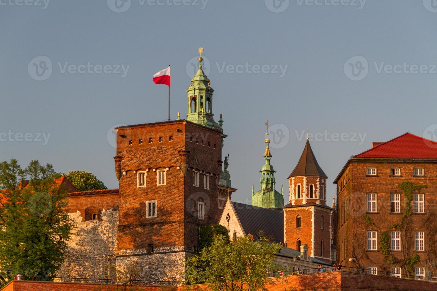 koninklijk kasteel in wawel, krarow foto