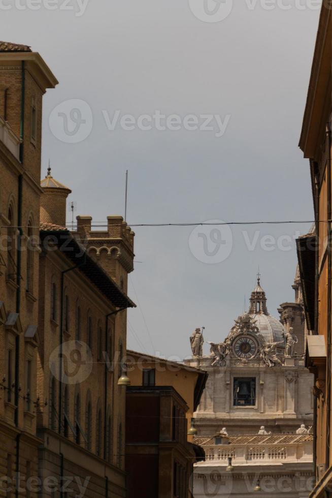 grote kerk in het centrum van Rome, Italië. foto